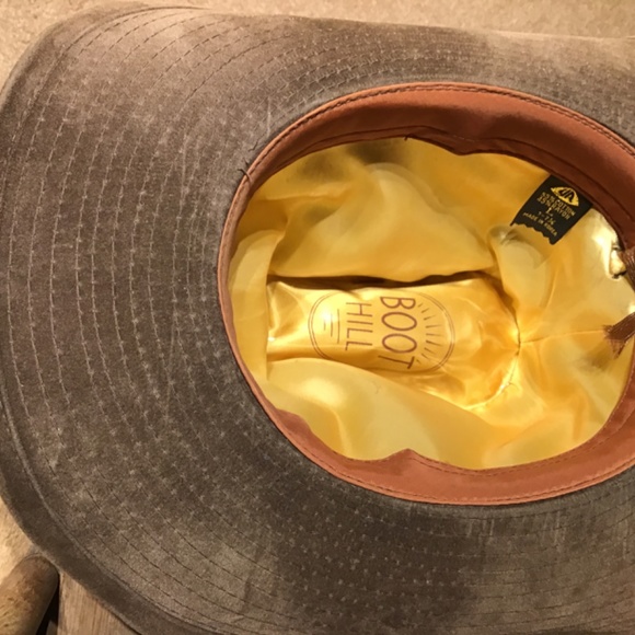 Boot Hill Women’s Vintage Cowboy Hat Size 7-7.5 - Picture 4 of 12